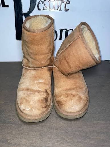 Restored UGG sole and seam