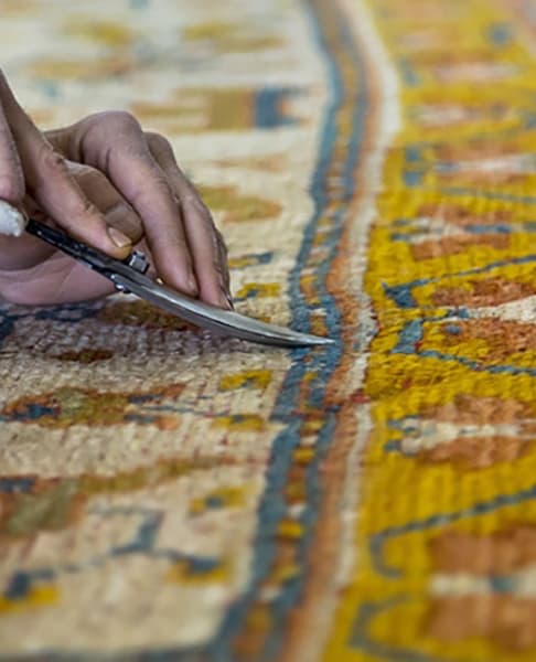 Carpet repair detail